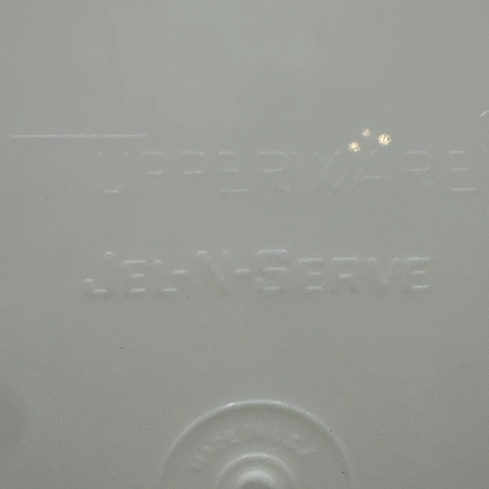 Tupperware Green Fluted 9